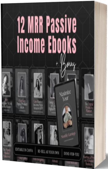 MRR Passive Income eBook Bundle, master resell rights