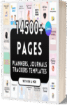 14500+ Pages PLR Canva Template Bundle,